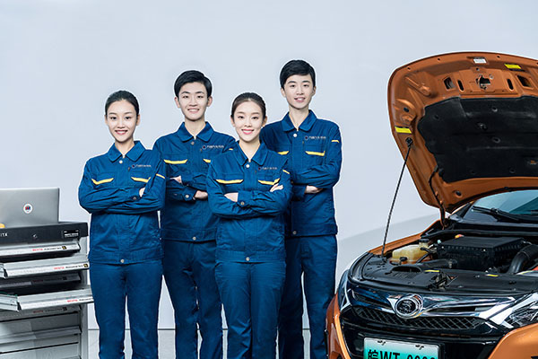 单招考试火爆进行